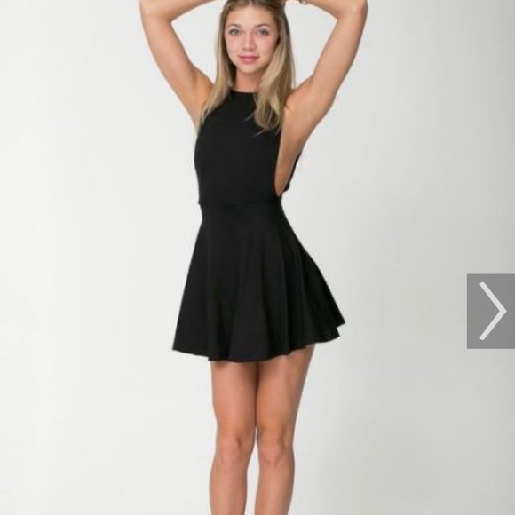 low back skater dress